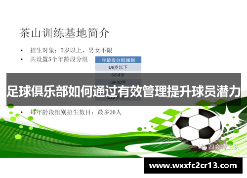 足球俱乐部如何通过有效管理提升球员潜力